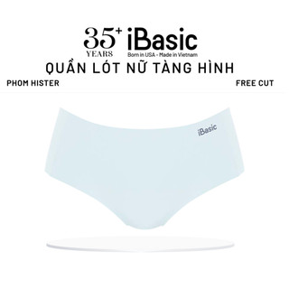 Quần lót nữ su không đường may iBasic lưng cao không lộ viền free cut phom hipster V029 Có size 5XL