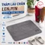Thảm lau chân len mịn thấm hút tốt 40x60cm