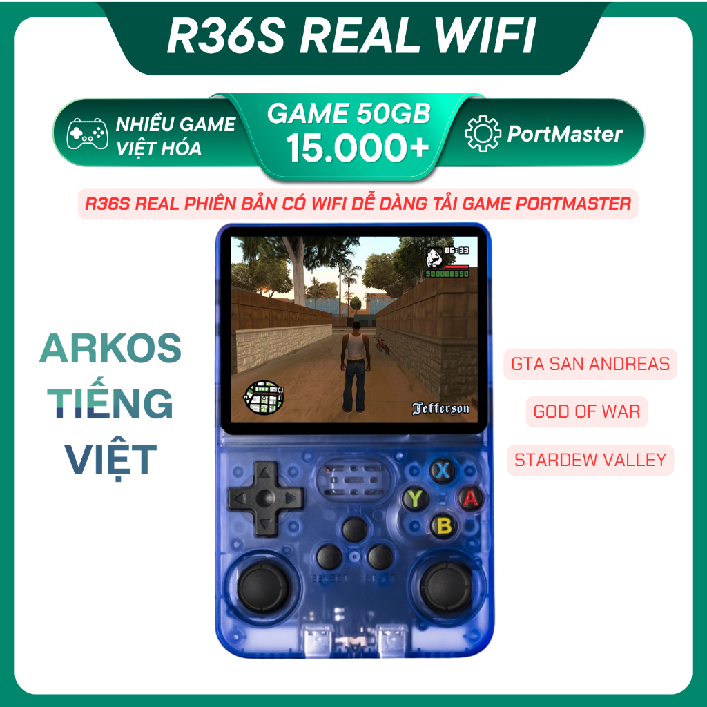 Máy chơi game R36S Real