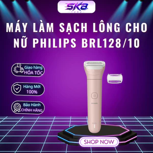 Máy làm sạch lông cho nữ Philips BRL128/10 - Bảo Hành Chính Hãng