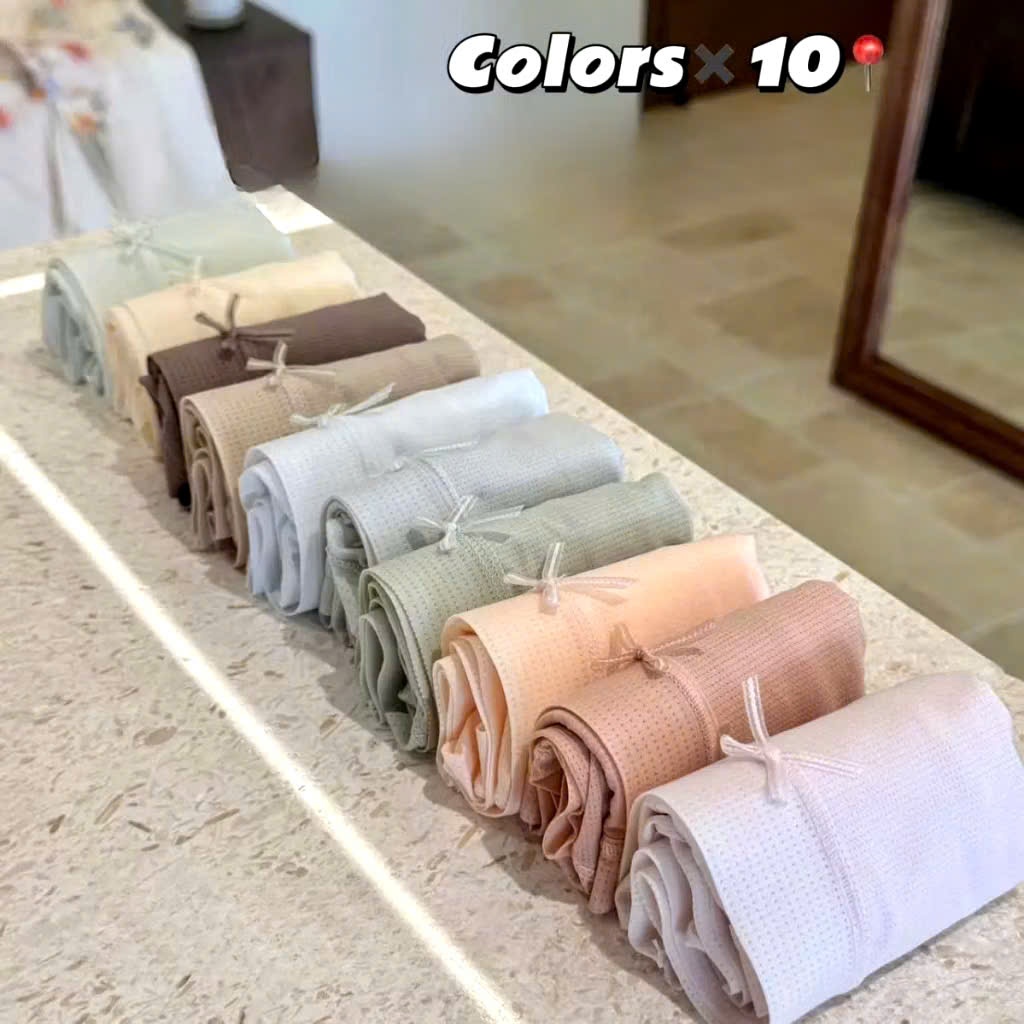 Hộp 10 quần lót cotton thông hơi kháng khuẩn cao cấp Q1653