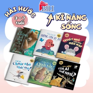 Bộ sách Chẳng có gì đáng sợ (Cả bộ 6 cuốn ) - Truyện tranh trẻ em
