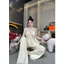 Pizama 2 dây quần dài nơ quần viền ren