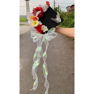 [QUÀ TẶNG] Phụ kiện, Đầu Bông Hoa làm Mũ Tốt Nghiệp Handmade