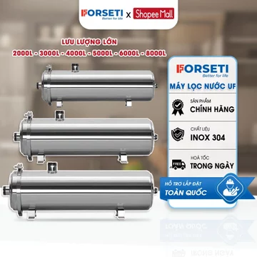 Máy Lọc Nước Đầu Nguồn UF PVDF Công Suất 2000L 3000L 4000L 5000L/H - Lọc Nước Sinh Hoạt Nước Máy