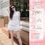 Set bộ trắng sát nách GUMIN thiết kế áo ba lỗ cổ tròn kèm quần short vintage thanh lịch, Set bộ đồ nữ sang chảnh
