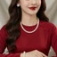 Choker Vòng Cổ Hạt Trai, Dây Chuyền Mang Áo Dài Hạt Nhiều Kích Cỡ Cho Nữ - DAISYN