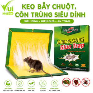 Keo Bẫy Chuột Côn Trùng Siêu Dính Không Độc Hại GD214 - Bẫy Dính Chuột Và Côn Trùng Giữ Chặt