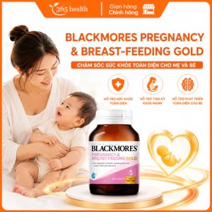 Blackmores Pregnancy & Breast - Feeding Gold cung cấp vitamin và khoáng chất lọ 60 viên