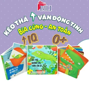 Sách Tương Tác - Bộ Sách Chuyển Động Cho Bé (3 Cuốn Lẻ) - Bìa cứng