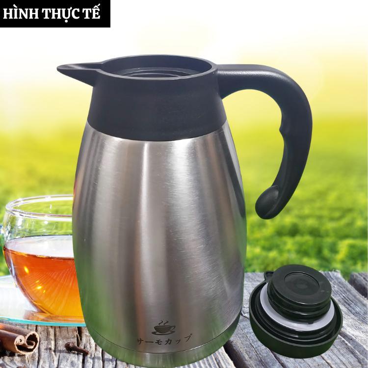 Bình trà giữ nhiệt Inox 304 cao cấp dung tích 1200ml hàng nội địaTRUNG cao cấp xuất NHẬT