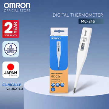 [Thương Hiệu Nhật Bản] Nhiệt Kế Điện Tử Omron MC-246 | An Toàn , Chính Xác - Bảo Hành 2 Năm