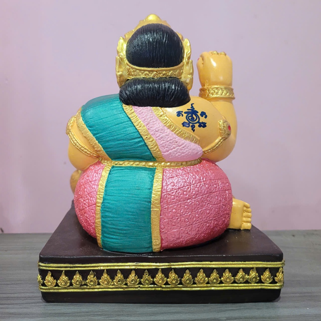 Tượng Decor Để Bàn Nang Kwat Thần Thái Rạng Rỡ Trang Trí Góc Làm Việc Bình Yên