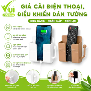 Giá Cài Sạc Điện Thoại Dán Tường Đa Năng GD327 - Giá Đỡ Điện Thoại Dán Tường Chịu Lực Tốt