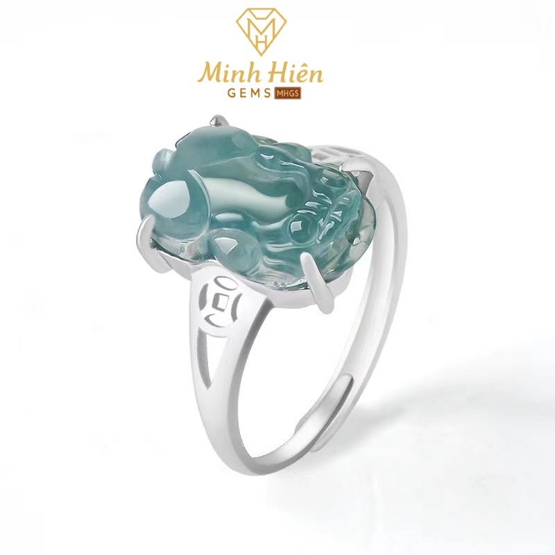 Women's 925 Silver Feng Shui Ring by Minh Hiên Gems