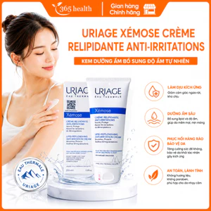 Kem Dưỡng Ẩm Làm Dịu Cho Da Khô, Da Kích Ứng Uriage Xemose Creme Relipidante Anti-Irritations 200ml