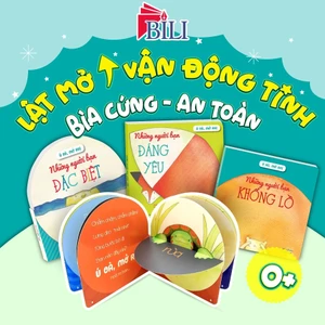 Sách cho bé - Ú Oà Mở Ra (3 cuốn lẻ) - Sách bìa cứng ú òa phát triển tư duy cho bé