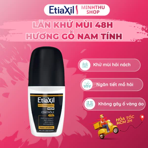 Lăn Khử Mùi Etiaxil Men 50ml: Hiệu Quả Ngăn Mồ Hôi và Khử Mùi Ngay Lần Đầu, Bảo Vệ 48h