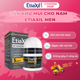 Lăn Khử Mùi Etiaxil Men 15ml: Giải Pháp Hiệu Quả Ngăn Đổ Mồ Hôi Dành Cho Nam