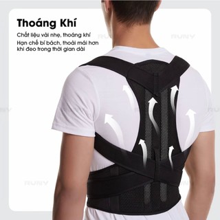 Đai Chống Gù Lưng Jing.Ba Thế Hệ Mới Nam & Nữ - Chống Gù Hiệu Qủa, Thẳng Lưng, Chống Đau Mỏi Lưng