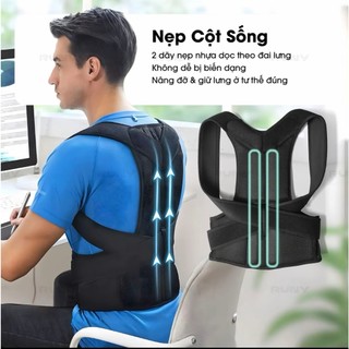 Đai Chống Gù Lưng Jing.Ba Thế Hệ Mới Nam & Nữ - Chống Gù Hiệu Qủa, Thẳng Lưng, Chống Đau Mỏi Lưng