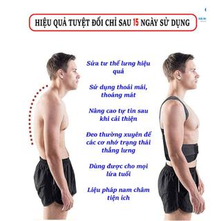 Đai Chống Gù Lưng Jing.Ba Thế Hệ Mới Nam & Nữ - Chống Gù Hiệu Qủa, Thẳng Lưng, Chống Đau Mỏi Lưng