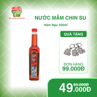 Nước Mắm Nam Ngư Cá Cơm Nguyên Chất Độ Đạm Cao Chai 500ml