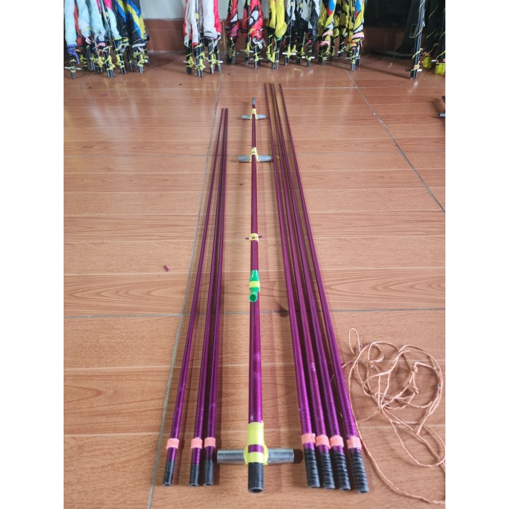 😍 KHUNG DIỀU 2.5M ĐUÔI CÁ TÍM VÍP.