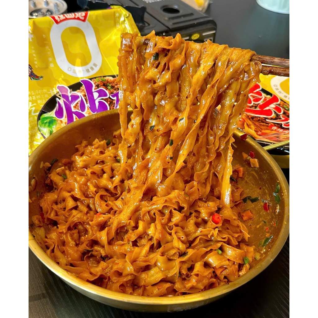 10 gói mì dao cắt Sơn tây chiên 0 dầu