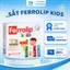 Sắt Ferrolip Kids Cho Bé Từ 1 Tuổi - Sắt Bao Vi Nang Không Đọng Vị Tanh