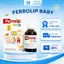 Sắt Ferrolip Baby Cho Trẻ Từ 0 Tháng Tuổi - Sắt Bisglycinate Dễ Hấp Thu, Không Tanh, Vị Đào Dễ Uống
