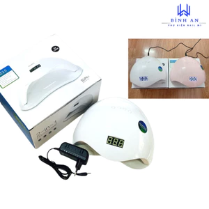 Máy Hơ Gel SUN 5 Chữ Nổi UV/LED Tem Xanh 48W 24 Bóng Đèn, Chuyên Dụng Trong Ngành Nail [ Bình An ]