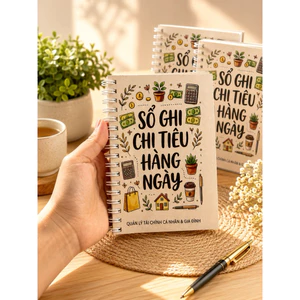 Sổ Quản Lý Chi Tiêu Hàng Ngày - Sổ Ghi Chi Tiêu