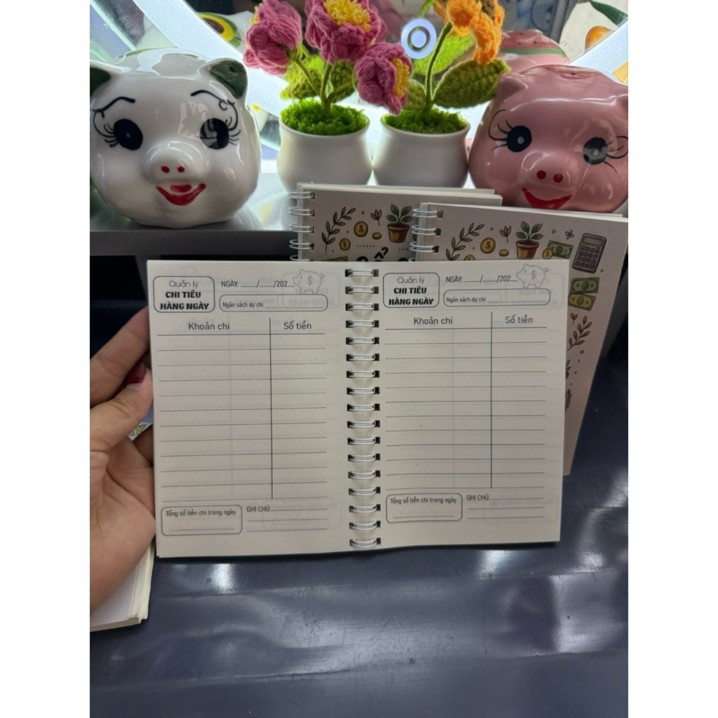 Sổ Quản Lý Chi Tiêu Hàng Ngày - Sổ Ghi Chi Tiêu