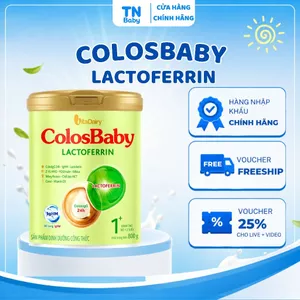 Sữa ColosBaby Lactoferrin 800g Giúp Tăng Đề Kháng Cho Bé, IgG Lactoferrin Hỗ Trợ Tiêu Hóa