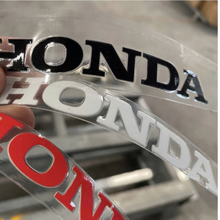 SET 03 CHỮ TEM HONDA CHẤT LIỆU PVC DÁN TRANG TRÍ CHO CÁC DÒNG XE HONDA CAO CẤP NHƯ ZIN TRỌN BỘ