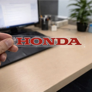 SET 03 CHỮ TEM HONDA CHẤT LIỆU PVC DÁN TRANG TRÍ CHO CÁC DÒNG XE HONDA CAO CẤP NHƯ ZIN TRỌN BỘ
