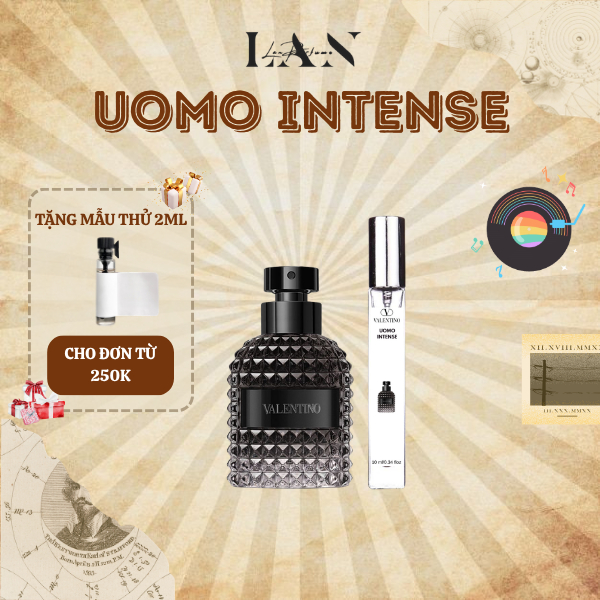 BST Nước Hoa Nam Valentino Uomo EDT, Uomo Intense, Roman Intense, Roman EDT, Green Stravaganza LAN PERFUME