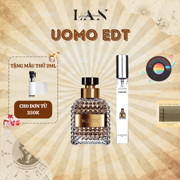 BST Nước Hoa Nam Valentino Uomo EDT, Uomo Intense, Roman Intense, Roman EDT, Green Stravaganza LAN PERFUME