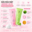 Rsarias Sữa Rửa Mặt Rau Má Centella Amino Acid Làm Dịu Da Kiểm Soát Dầu Cho Da Nhạy Cảm 150ml