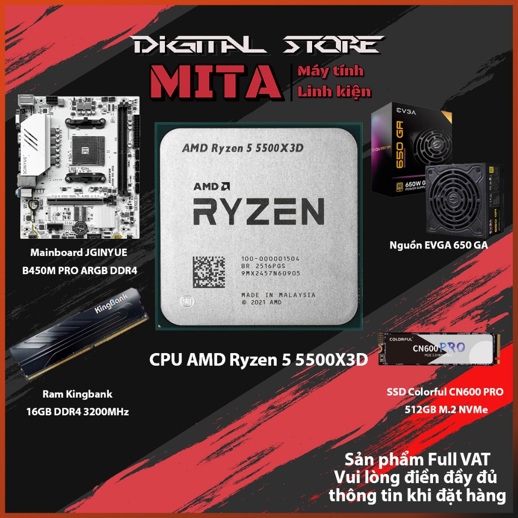 Ryzen 5 5500 - Giá Tốt, Sale Tháng 07, Freeship 0Đ | Shopee Việt Nam