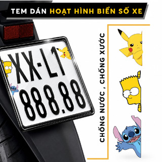 Sticker Simpsons | Hình Dán Simpsons | Dán Biển Số Xe , Phụ Kiện , Điện Thoại , Ipad , Bình Nước , Laptop