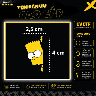 Sticker Simpsons | Hình Dán Simpsons | Dán Biển Số Xe , Phụ Kiện , Điện Thoại , Ipad , Bình Nước , Laptop