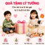 Xe đẩy lau nhà bánh xe êm gỗ an toàn phát triển kỹ năng cho bé