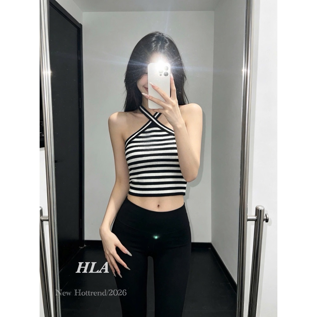Áo yếm kẻ new 1 màu chất siu đẹp Free size