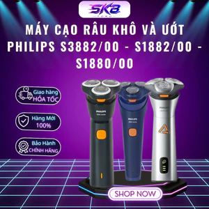 Máy cạo râu khô và ướt Philips S3882/00 - S1882/00 - S1880/00 - Bảo Hành Chính Hãng 24 Tháng