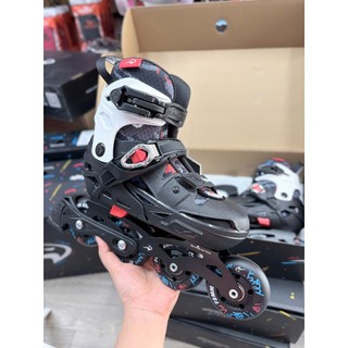 Giày patin trẻ em [Jianer] Flying Eagle S5S Pro Buzz bánh cao su đặc,càng kim loại chịu lực dưới 80kg 3 màu đen/hồng/tím