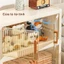 STON Tủ Nhựa Đựng Đồ Gấp Gọn Tủ Bếp Đa Năng Có Bánh Xe Tủ Quần Áo Chống Bụi Côn Trùng Kệ Đựng Đồ Đựng Quần Áo Đồ Chơi