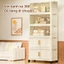 STON Tủ Nhựa Đựng Đồ Gấp Gọn Tủ Bếp Đa Năng Có Bánh Xe Tủ Quần Áo Chống Bụi Côn Trùng Kệ Đựng Đồ Đựng Quần Áo Đồ Chơi