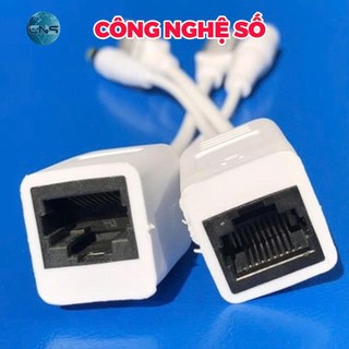 Balun chuyển đổi PoE cho Camera IP (màu trắng)